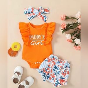 Onsie and shorts set